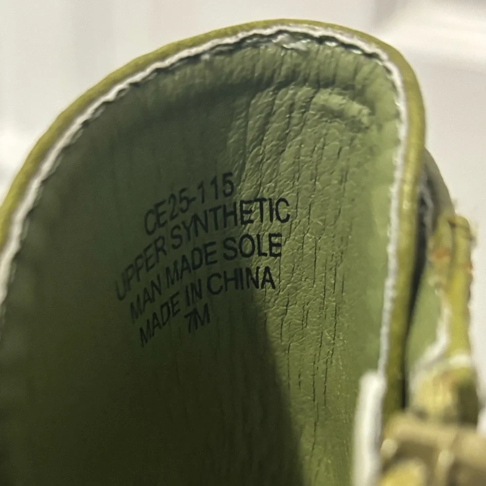 NWOB Dolls Kill / Club Exx Green Woodland Lucid Dream Corset Boots - Picture 8 of 8